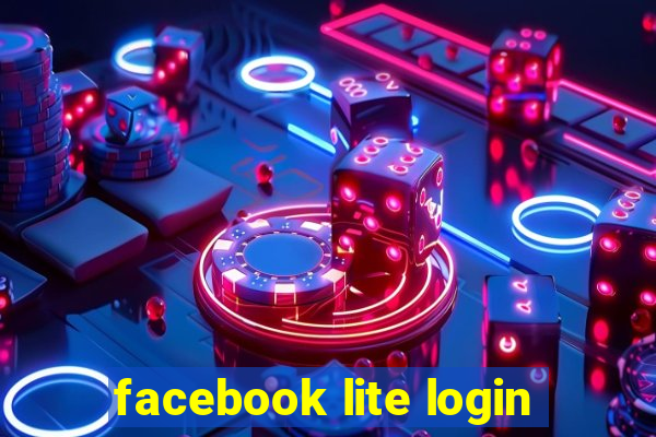 facebook lite login